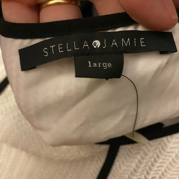 Stella Jamie size L white pretty dress - Picture 4 of 5